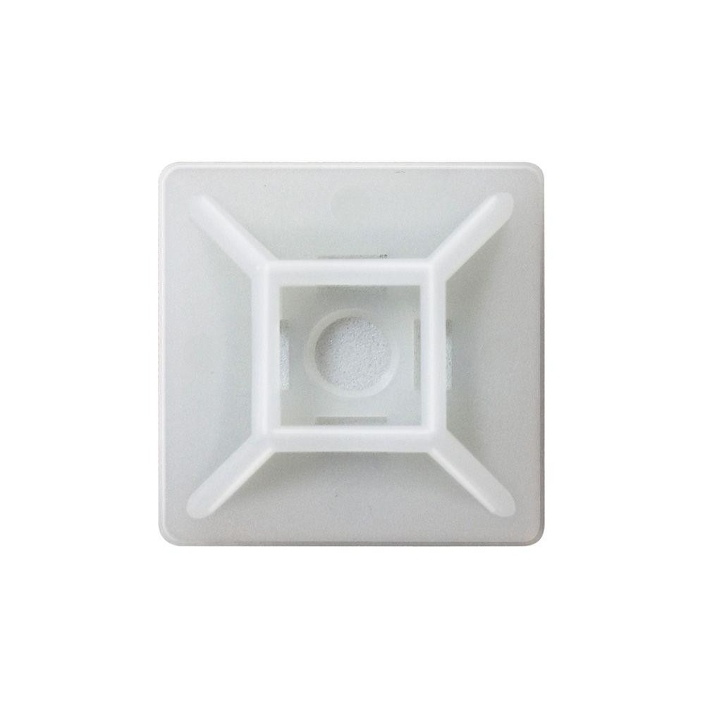 100Pc. 3/4" Natural Mounting Pads w/Rubber Adhesive  A-MP-750-9-C