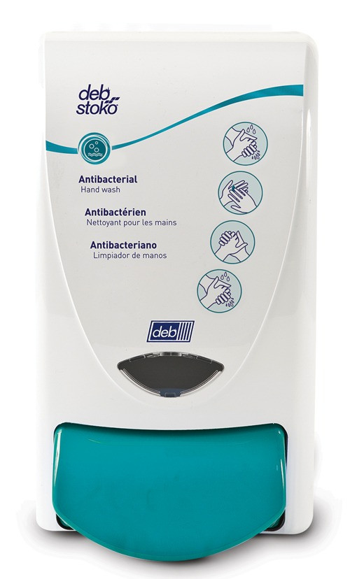 Deb® Anti-Bacterial Foam/Lotion 1L Manual Dispenser - White  ANT1LDS