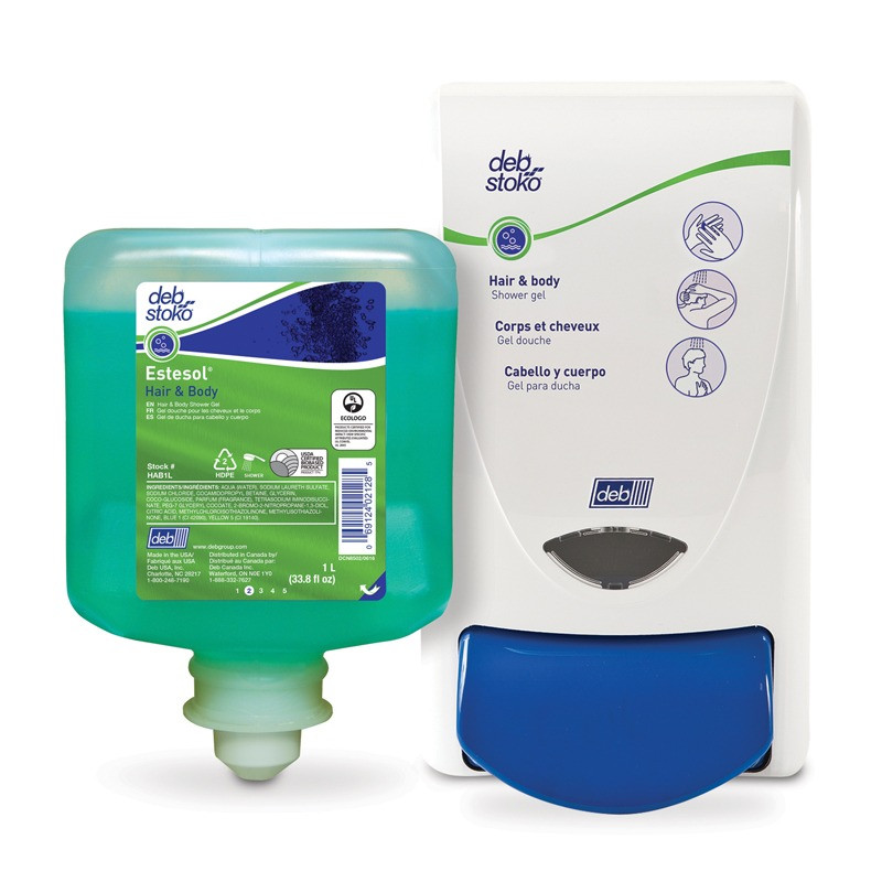 Estesol® Hair & Body Shower Gel 1L Refill Cartridge  HAB1L