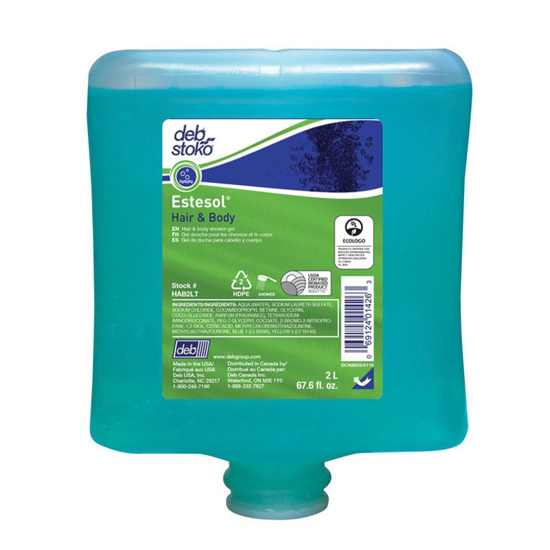Estesol® Hair & Body Shower Gel 2L Refill Cartridge  HAB2LT