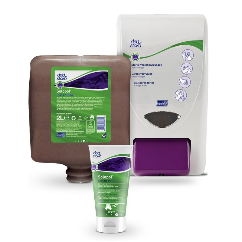 Solopol® Classic PURE Unscented Heavy Duty Hand Cleaning Paste 4L Refill Cartridge  SCP4LTR