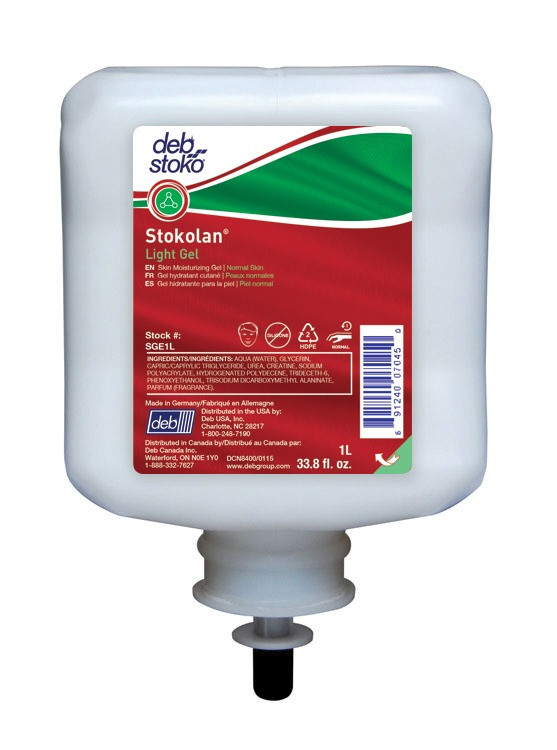 Stokolan® Light Skin Moisturizing Gel 1L Refill Cartridge  SGE1L