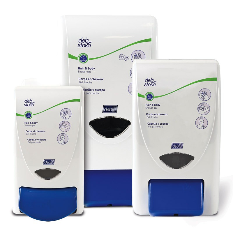 Deb® Cleanse Shower Manual Dispenser 1L - White  SHW1LDS