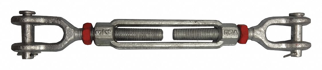 1 x 6" Forged Steel Turnbuckle Jaw & Jaw   2925 11001