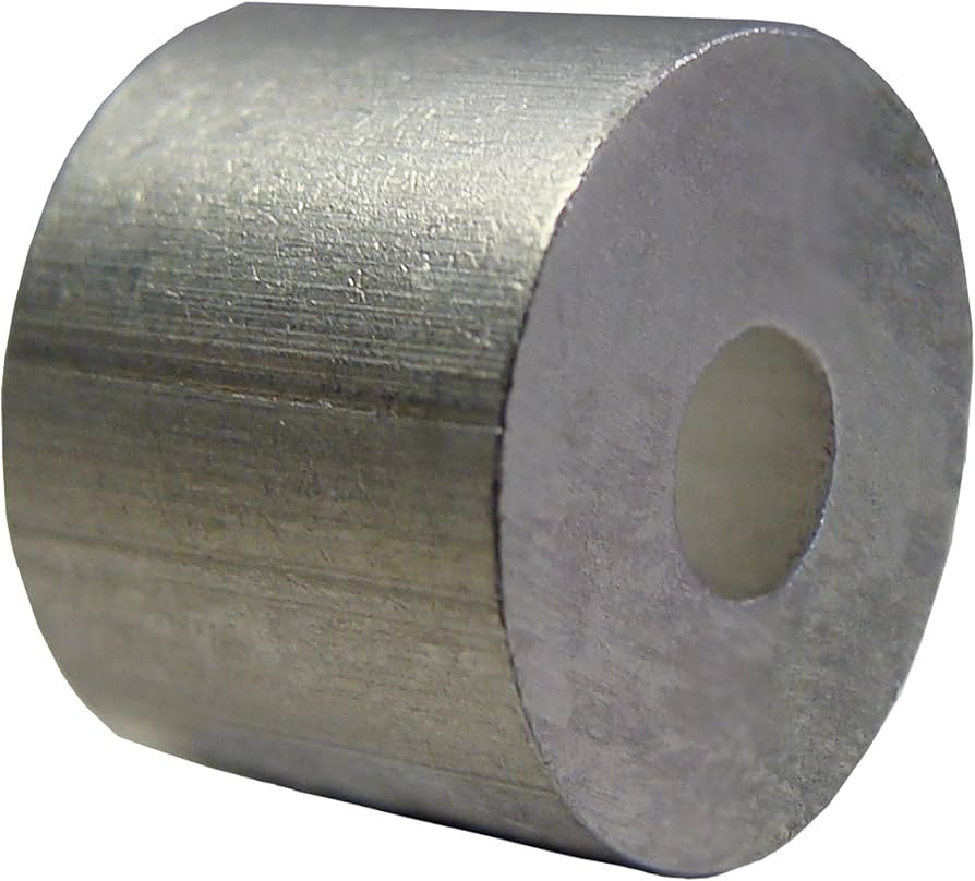 3/32" Aluminum Wire Rope Swage Stop   2951 0006