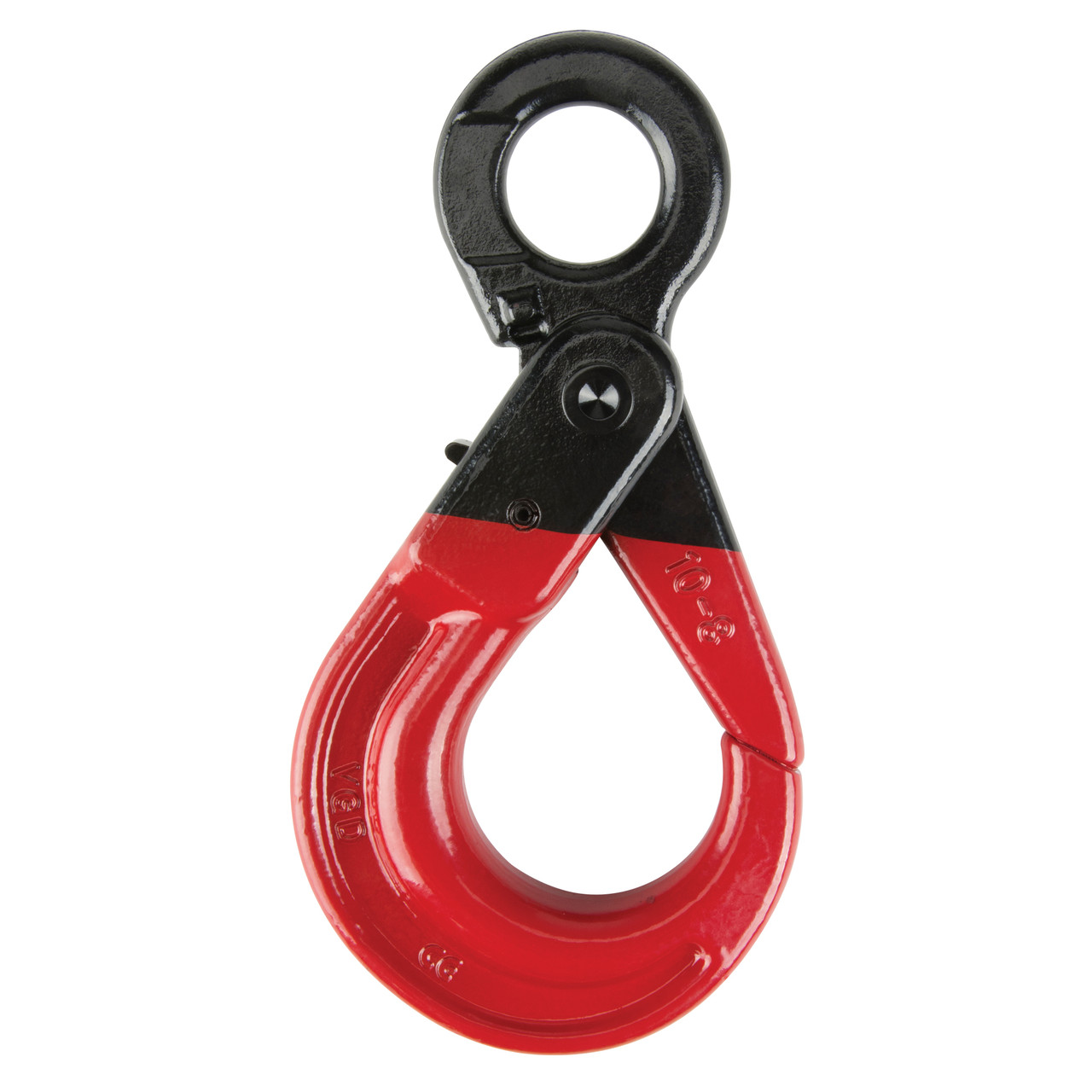 1/2" Grade 80 V-Line Alloy Steel Self Locking Eye Hook   3958 00321