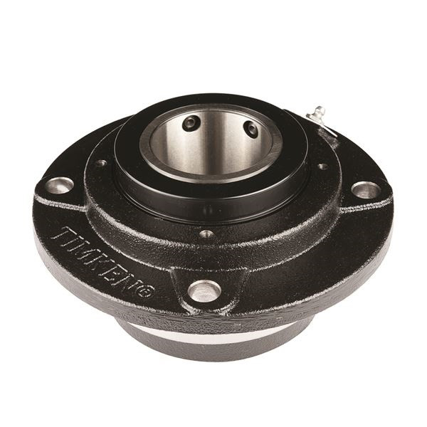 2" Four Bolt Type-E Taper Roller Bearing Piloted Flange - Double Locking Collar  E-PF-TRB-2