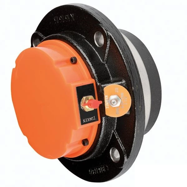 50mm Four Bolt Type-E Taper Roller Bearing Piloted Flange - Double Locking Collar  E-PF-TRB-50MM