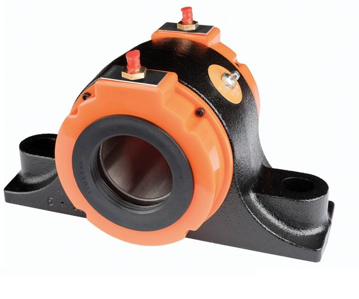 90mm Two Bolt Type-E Taper Roller Bearing Pillow Block - Single Locking Collar  E-P2BA-TRB-90MM
