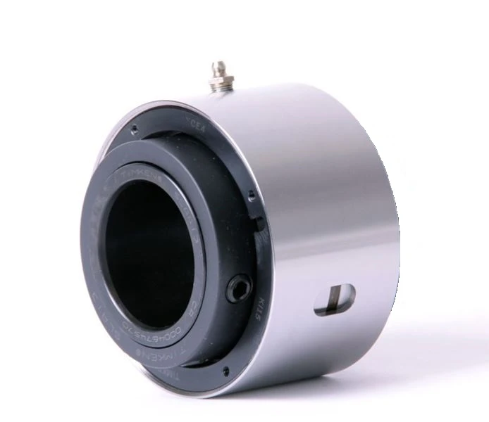 2" Timken QAMC Cartridge Bearing Block - Concentric Shaft Collar - Teflon Labyrinth Seals - Fixed  QAMC10A200ST