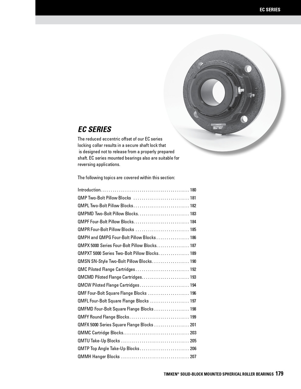 5-1/2" Timken QM Replacement Bearing & Seal Kit - Eccentric Locking Collar - Teflon Labyrinth Seals  QM508KITST