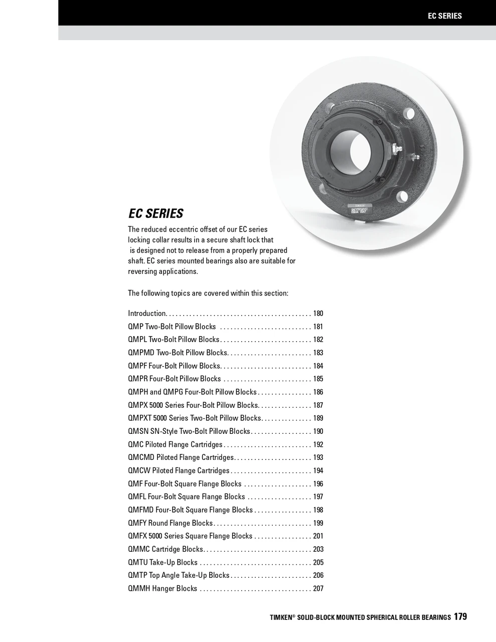 7" Timken QM Replacement Bearing & Seal Kit - Eccentric Locking Collar - Double Lip Viton Seals - Fixed  QM700KITSC