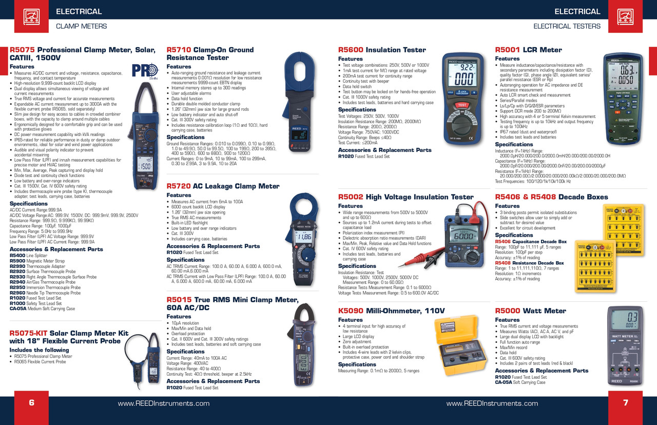 AC Leakage Clamp Meter   R5720