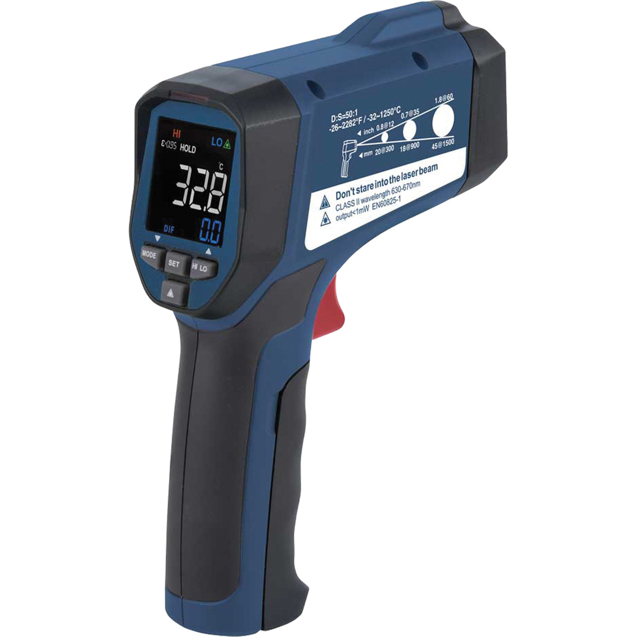 Infrared Thermometer 50:1 1250C   R2330