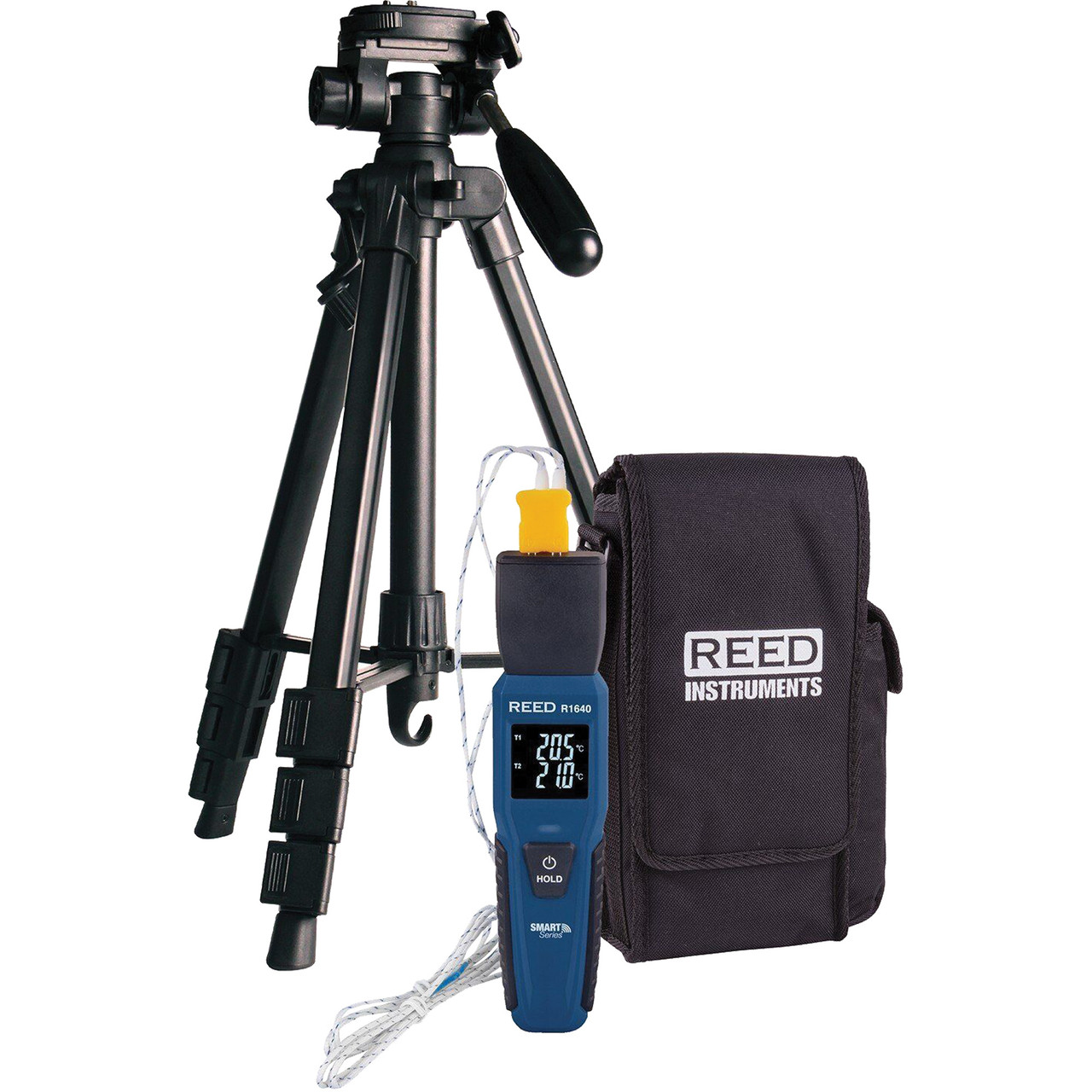 Data Logging Thermocouple Thermometer w/ Tripod & Case   R1640-KIT