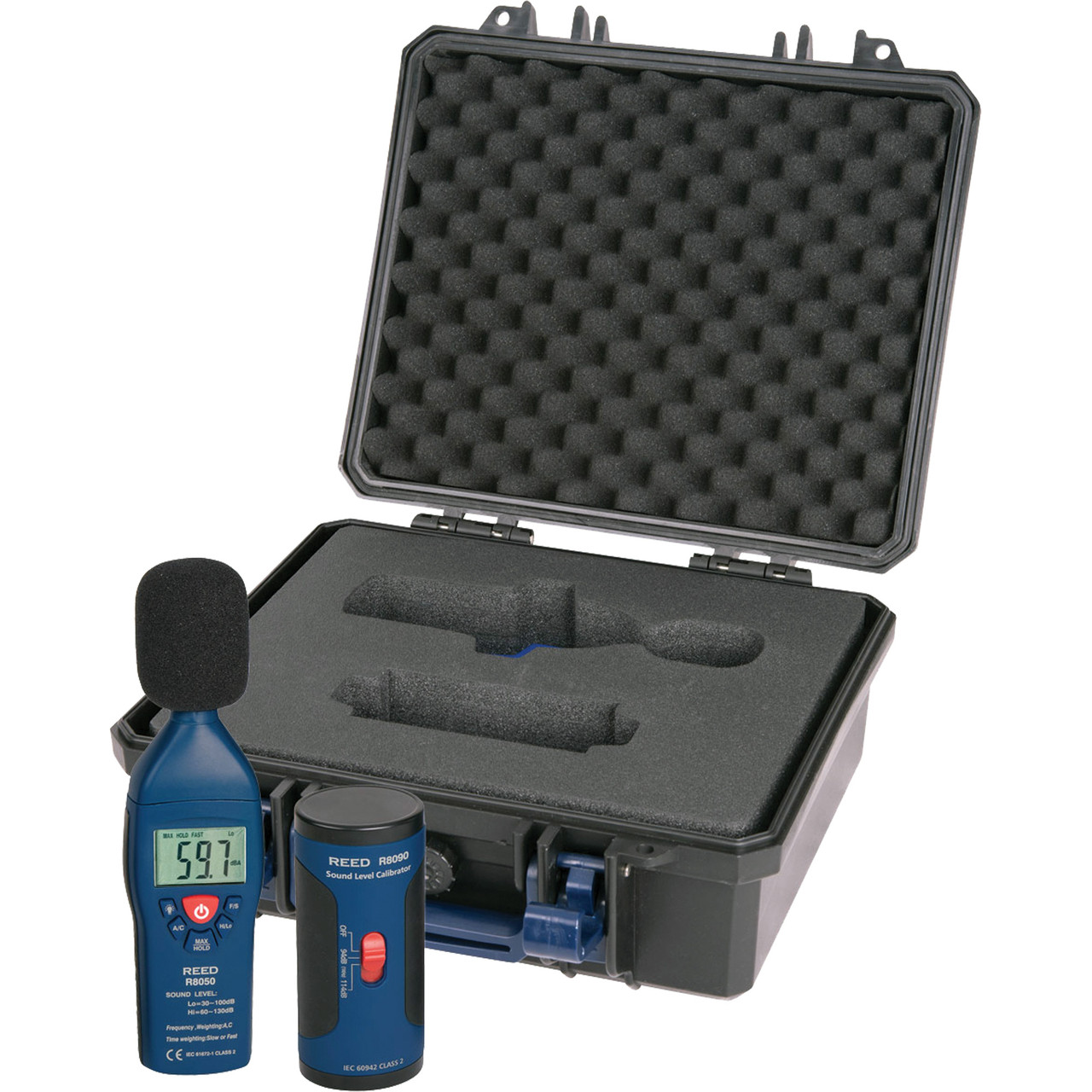 Sound Level Meter & Calibrator Kit   R8050-KIT