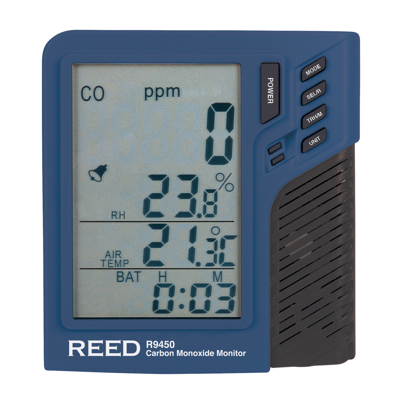 Carbon Monoxide Monitor w/ Temperature & Humidity   R9450