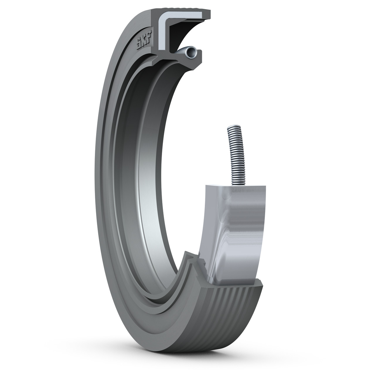 17mm (0.669") Metric Rubberized Double Lip Viton Oil Seal  17X40X7 HMSA10 V (692690)