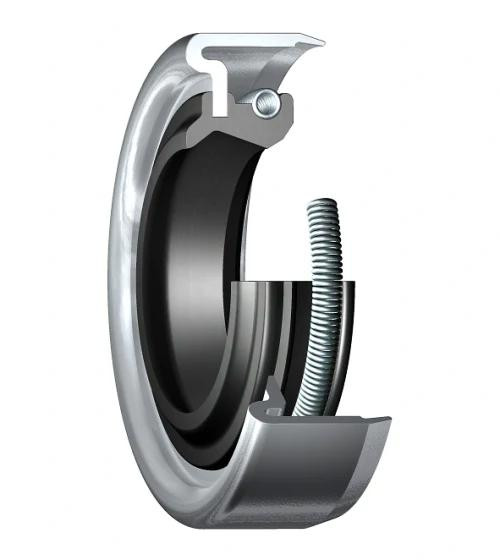 0.313" (7.95mm) Inch Metal Double Lip Viton Oil Seal  3103 CRWA5 V