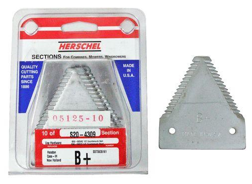 10 Pack Overlap Bottom Sickle Sections  CUT05125-10