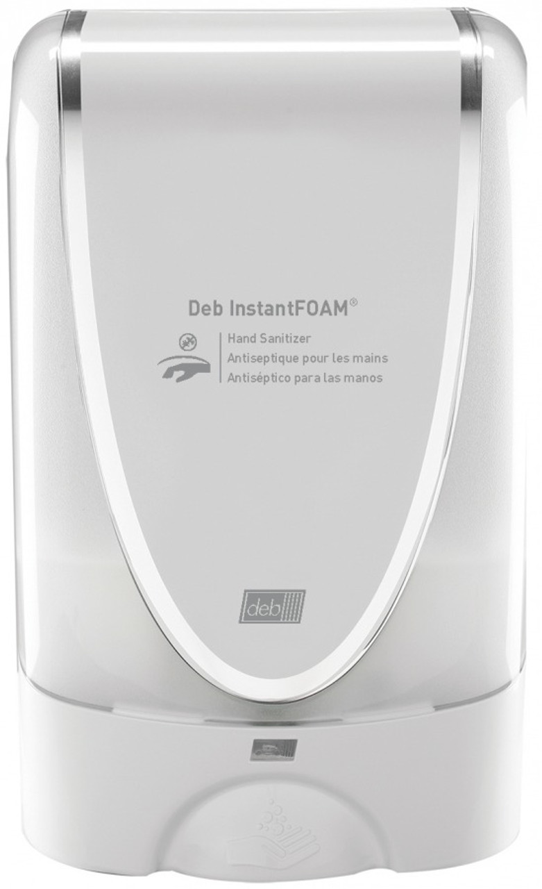 Deb® Instant FOAM Hand Sanitizer 1.2L TF Ultra Powered Dispenser - White/Chrome  AUTOINFCON