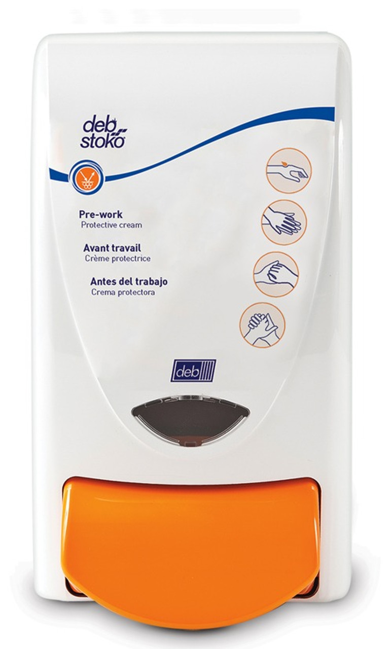 Stokoderm® Skin Protection Cream 1L Manual Dispenser - White  PRO1LDS
