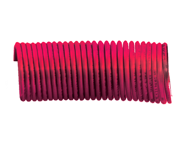 3/8" x 100' Co-Polymer Self-Storing Coiled Air Hose Only  1985-6-100