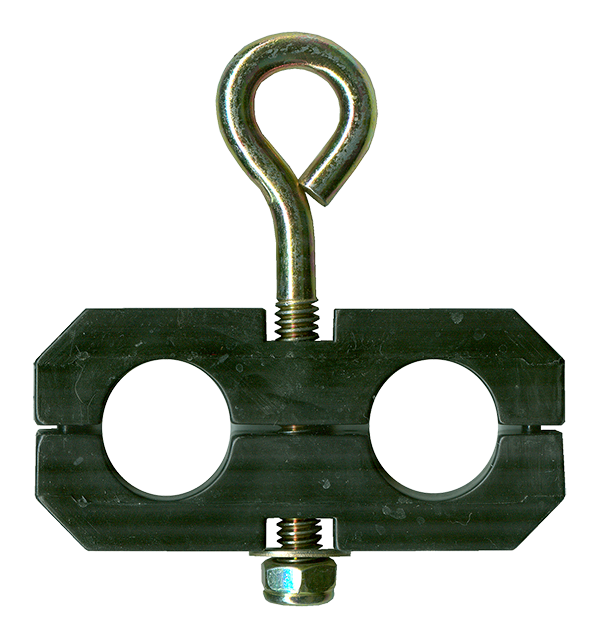 1/2" Single Eye Bolt Air Brake Hose Support   HAB-HCE-8