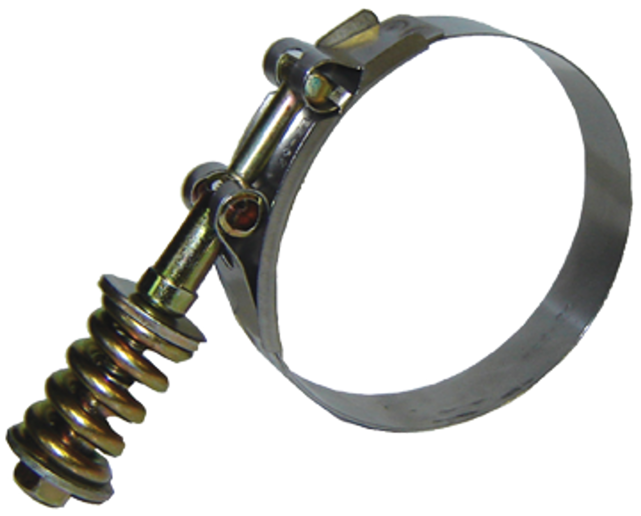 4.81 - 5.12" H/D Flex Seal T-Bolt Clamp - S/S Band - Ferrous Bolt  HC19-500