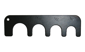 PEX Go-No-Go Multi Hose Size Gauge  HCPEX-GNG