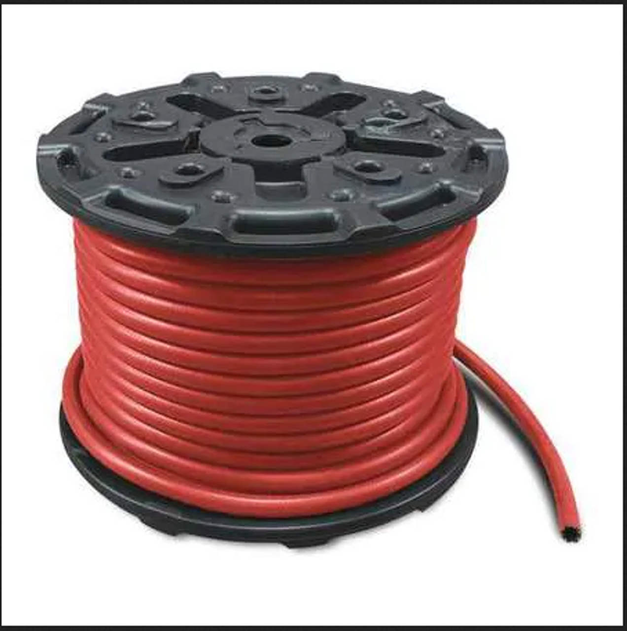 3/4" x 500' Red Nitrile 250 PSI Oil Resistant Rubber Air Hose  RPH-12-REEL