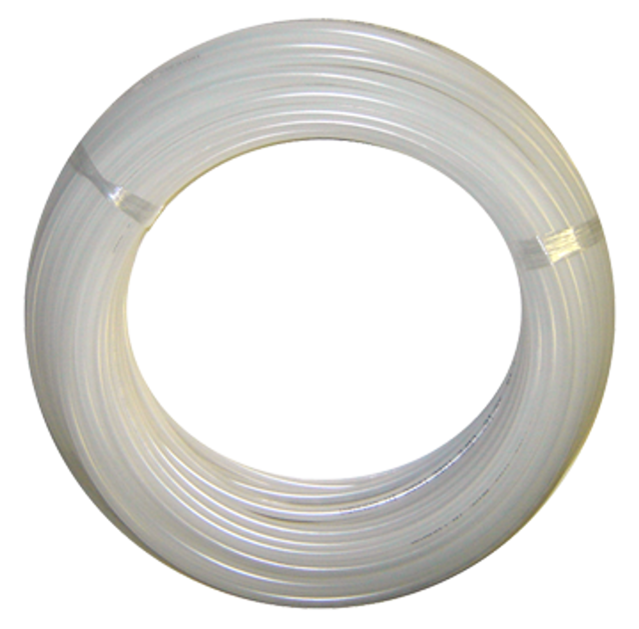 3/8" x 100' High Density White Polyethylene Tube  359-6-100