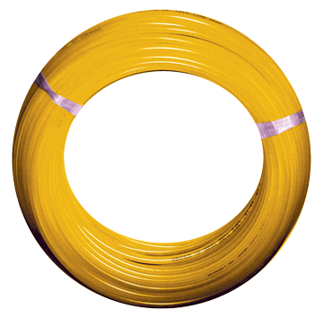 1/4" x 100' Low Density Yellow Polyethylene Tube  360-4YEL-100
