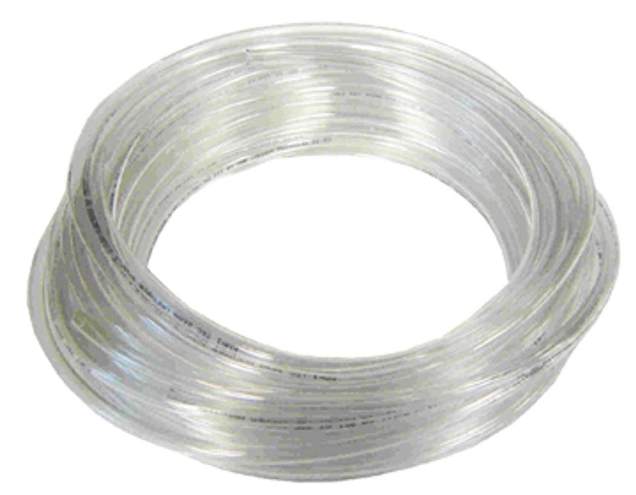 1/2" x 3/8" x 100' Clear Polyurethane Fuel Line Tube  FLT-86-100