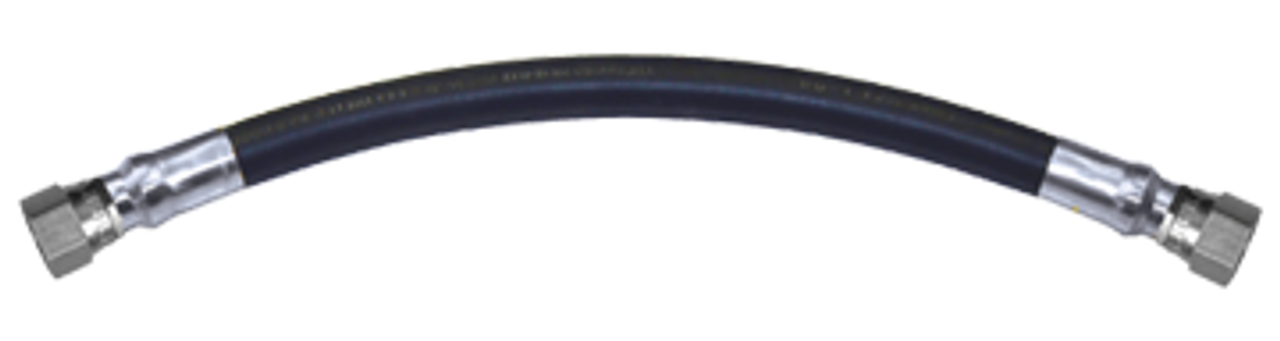 3/4 x 120" Female 37° JIC - Type I Nitrile Rubber Natural Gas Hose Assembly  I12C120FJ12FJ12