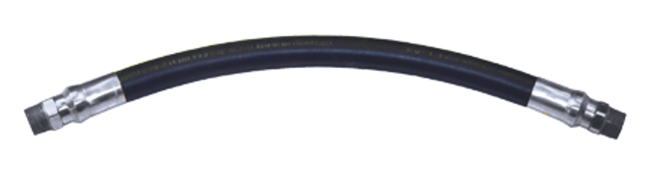 1 x 36" Male NPT - Type I Nitrile Rubber Natural Gas Hose Assembly  I16C36MP16MP16