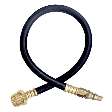 1/4 x 144" Male Primus - Male QD Nipple - Type I Nitrile Rubber Natural Gas Hose Assembly  I4C144MCQDN