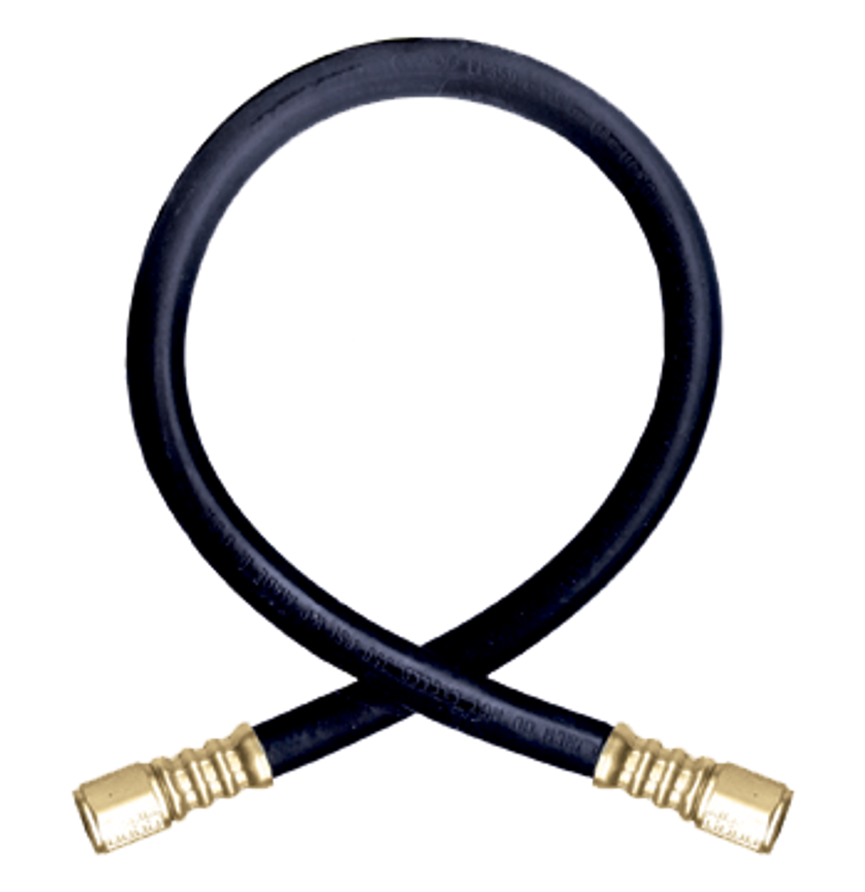 1/4 x 60" Female NPT - Type I Nitrile Rubber Natural Gas Hose Assembly  I4C60FP4FP4