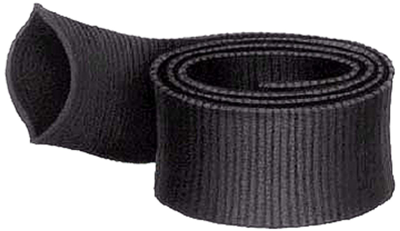 1.14" I.D. Black Protective Nylon Abrasion Sleeve (per foot)  NS-16