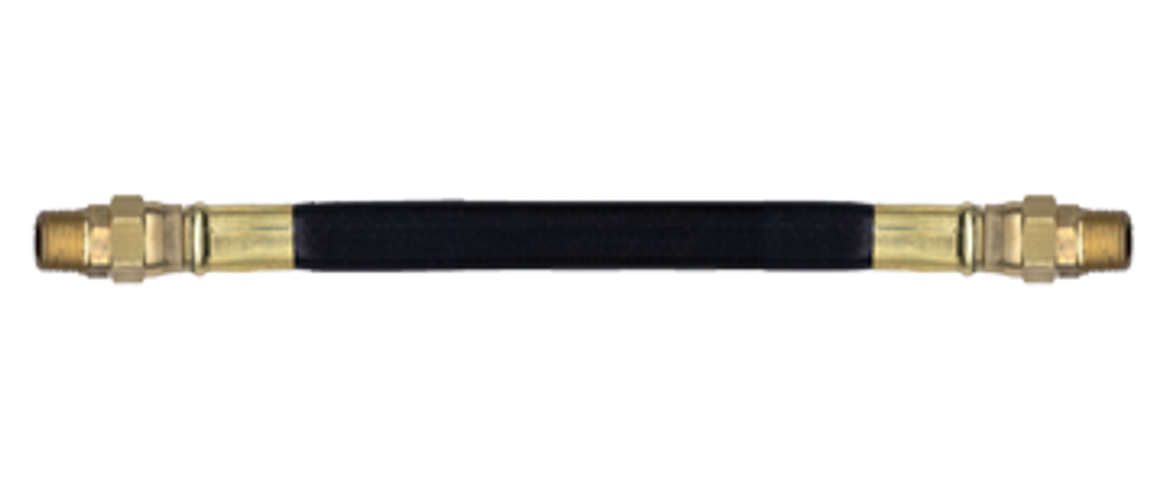 1/2 x 1/2 x 36" GAS-FLO® Male NPT - Male NPT Infrared Heater Hose Assembly  RHK-50MM-36