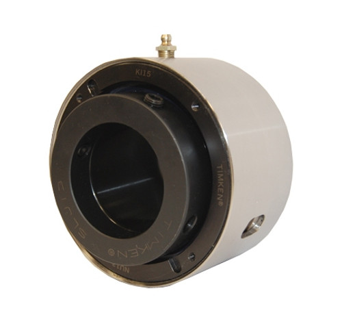 2-15/16" Timken QMMC Cartridge Bearing Block - Eccentric Locking Collar - Triple Lip Nitrile Seals - Fixed  QMMC15J215SM