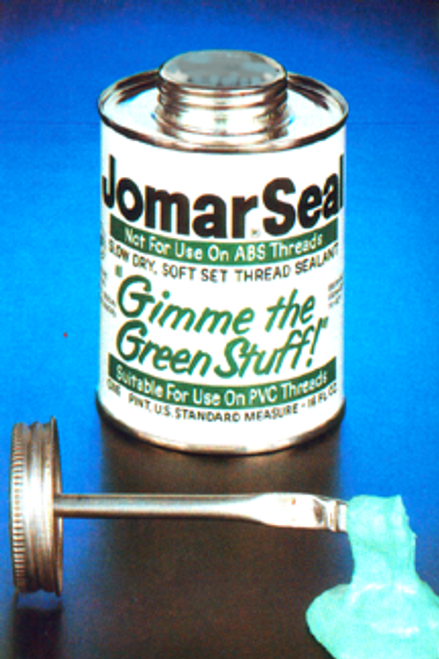 8 oz. Green Teflon Pipe Sealant - CSA Approved - Brush Top Tin  TTSG-8