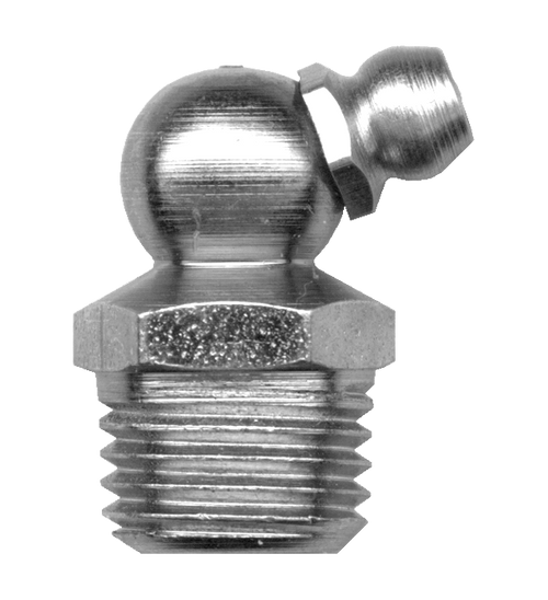 1/8-27" x .88" Steel Male NPT 65° Grease Nipple  GN-612