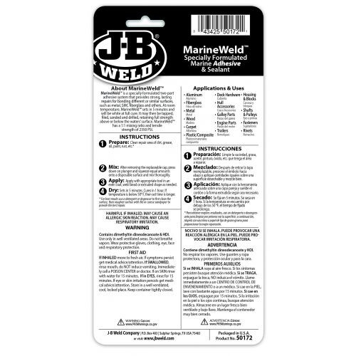 MarineWeld   Adhesive & Sealant Syringe 25ml   50172CAN