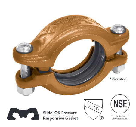 SlideLOK® Fig. 74 Coupling 4"