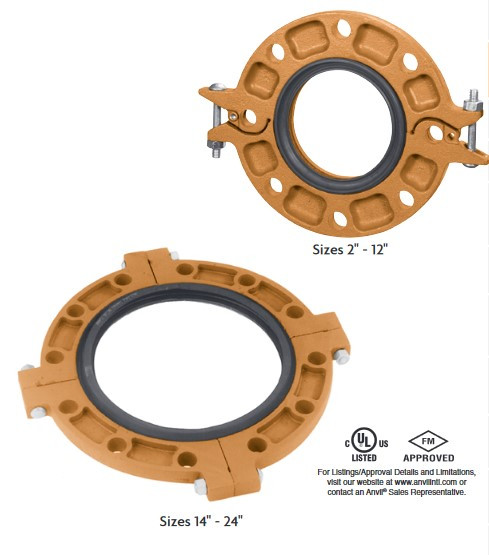 Fig. 7012 Gruvlok® Flange 10"
