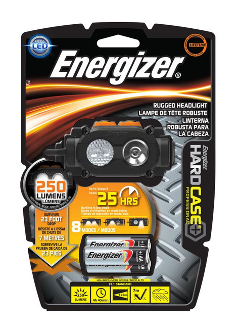 LED 325 Lumens Hard Case® Headlamp w/ AA Batteries    TUFHD31PE