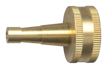 3/4"-11.5 x 2" Solid Brass Power Water Hose Spray Nozzel  GHPS