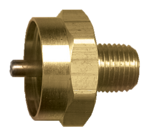 1"-20 x 1/4" Brass Female Primus - Male NPT Propane Adapter  2098
