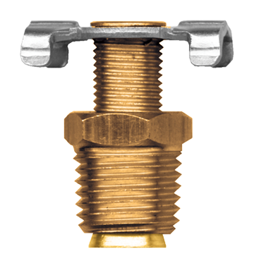 1/4" Brass NPT Back Seating Drain Cock  240-B